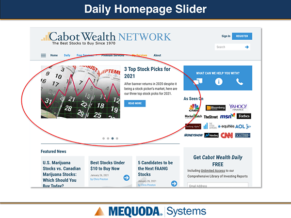 CWN Daily Homepage Slider